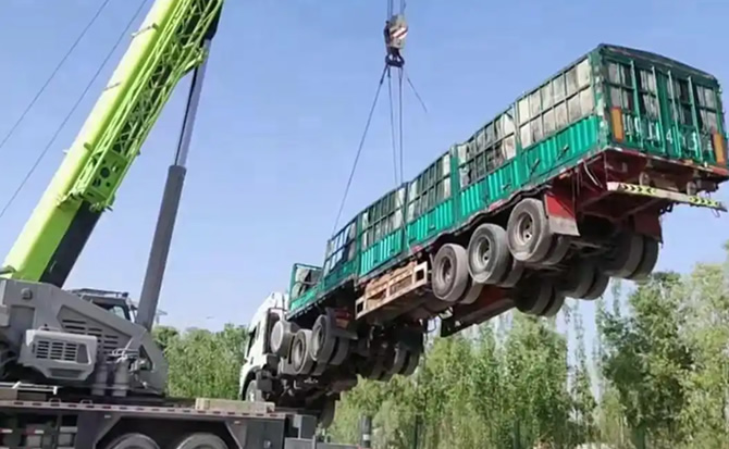 高淳区道路脱困救援案例